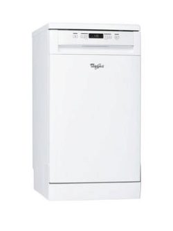 Whirlpool Adp301Wh 10 Place Slimline Dishwasher - White